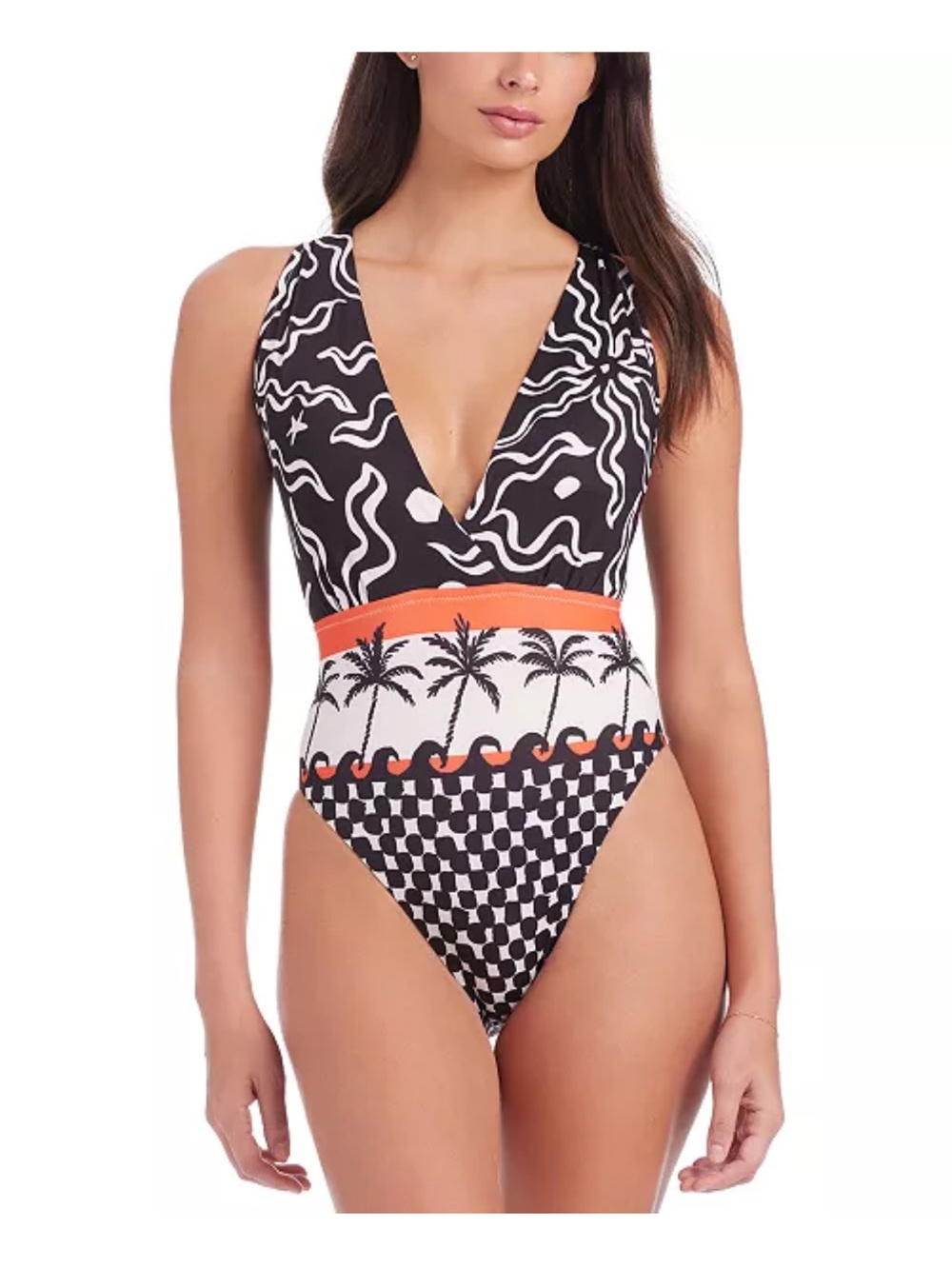 NWOT -  Beach Conversations Plunge Mio Swimsuit